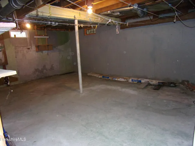 a view of basement