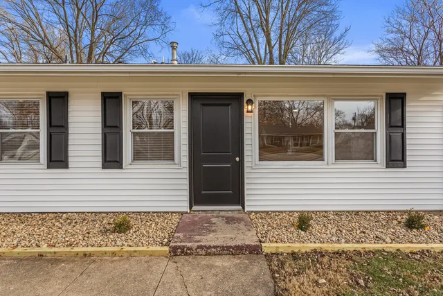 a view of a house with a window