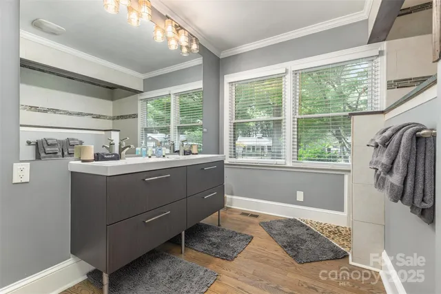 a room with a bed and a window