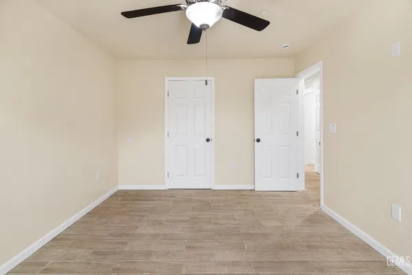 wooden floor in an empty room