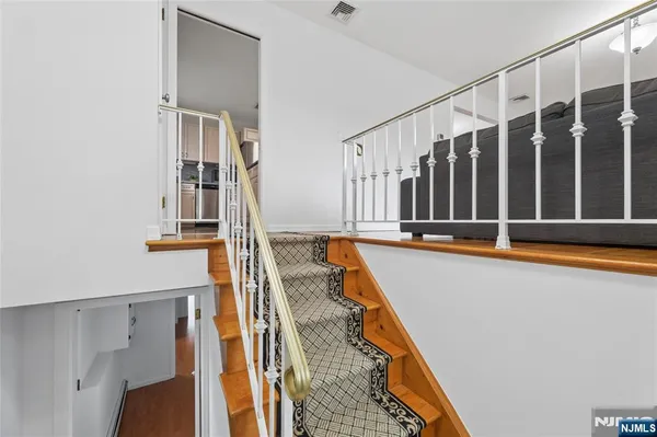 a view of a balcony