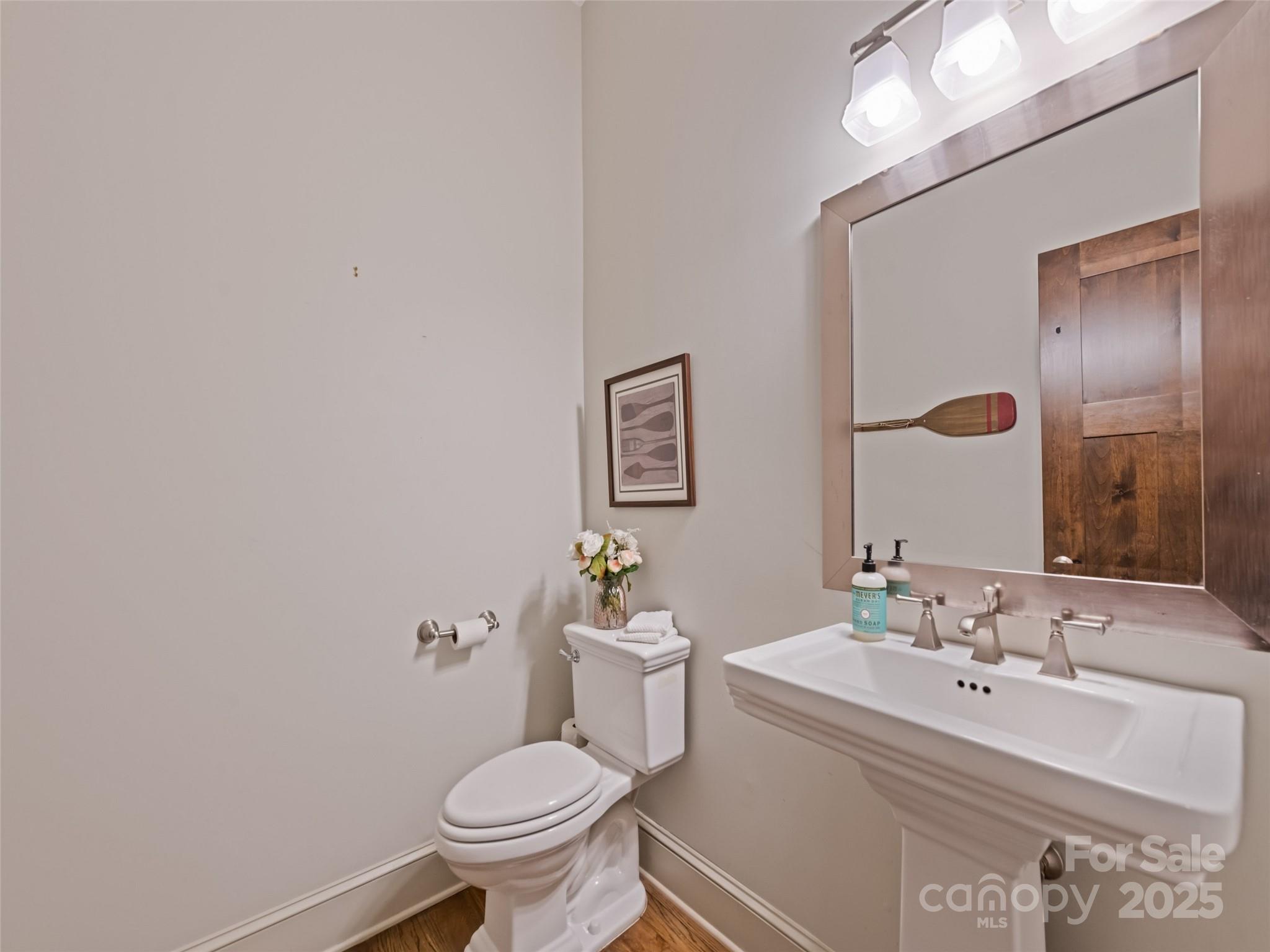 1635 Quest Ridge Sylva, NC 28779 - Photo 24 of 48 a bathroom with a sink a toilet and mirror