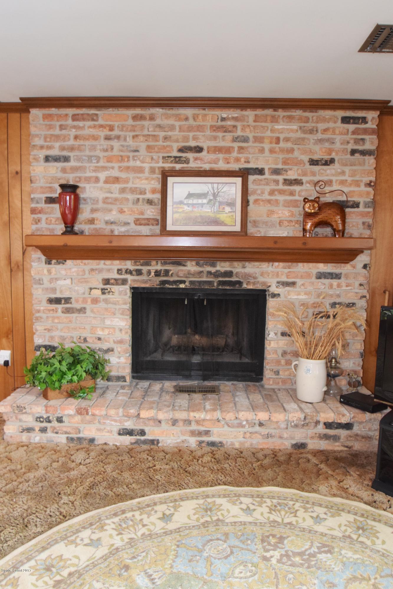 4485 Lake Washington Road Melbourne, FL 32934 - Photo 14 of 20 Fireplace