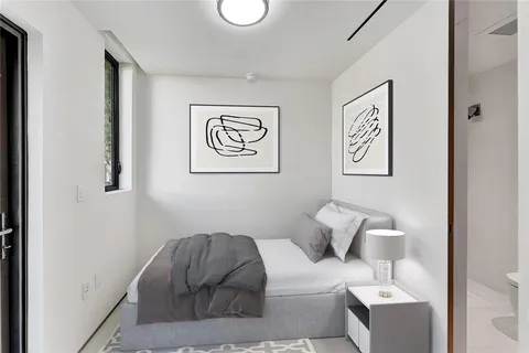 a car parked in garage