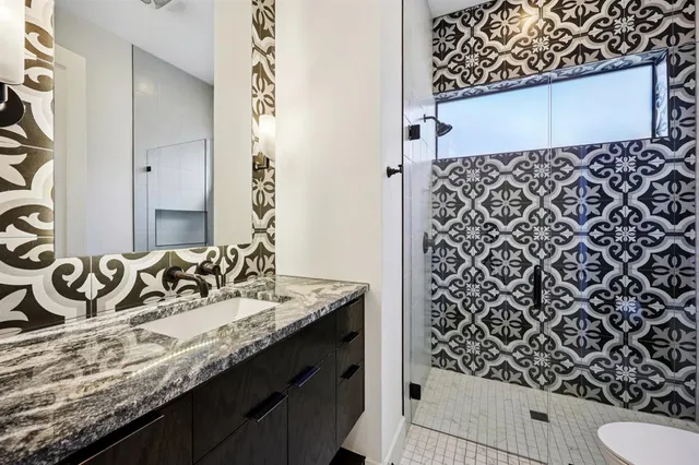 a view of street with trees