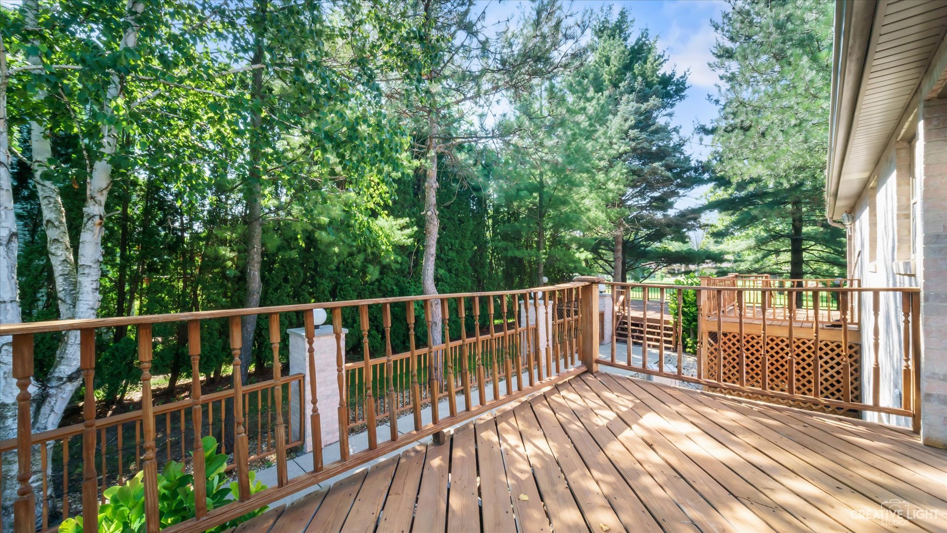 30W400 Army Trail Road Wayne, IL 60184 - Photo 4 of 30 a view of a wooden roof deck