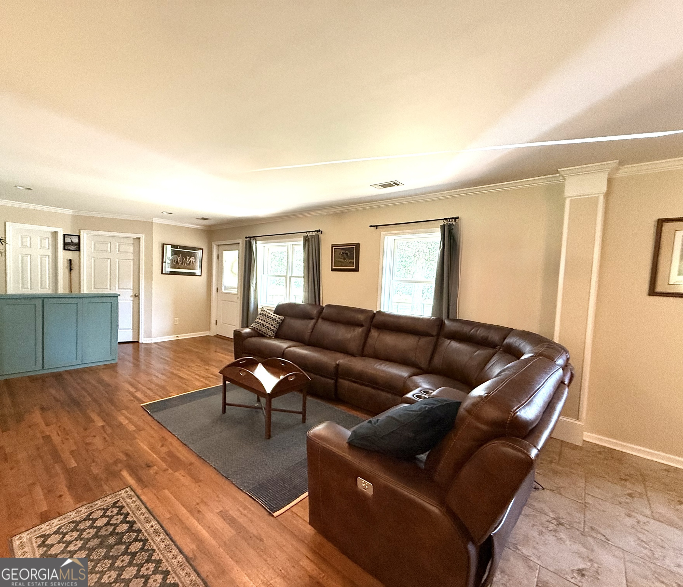 1191 Aderhold Rogers Road Commerce, GA 30530 - Photo 4 of 30 a living room with furniture and wooden floor