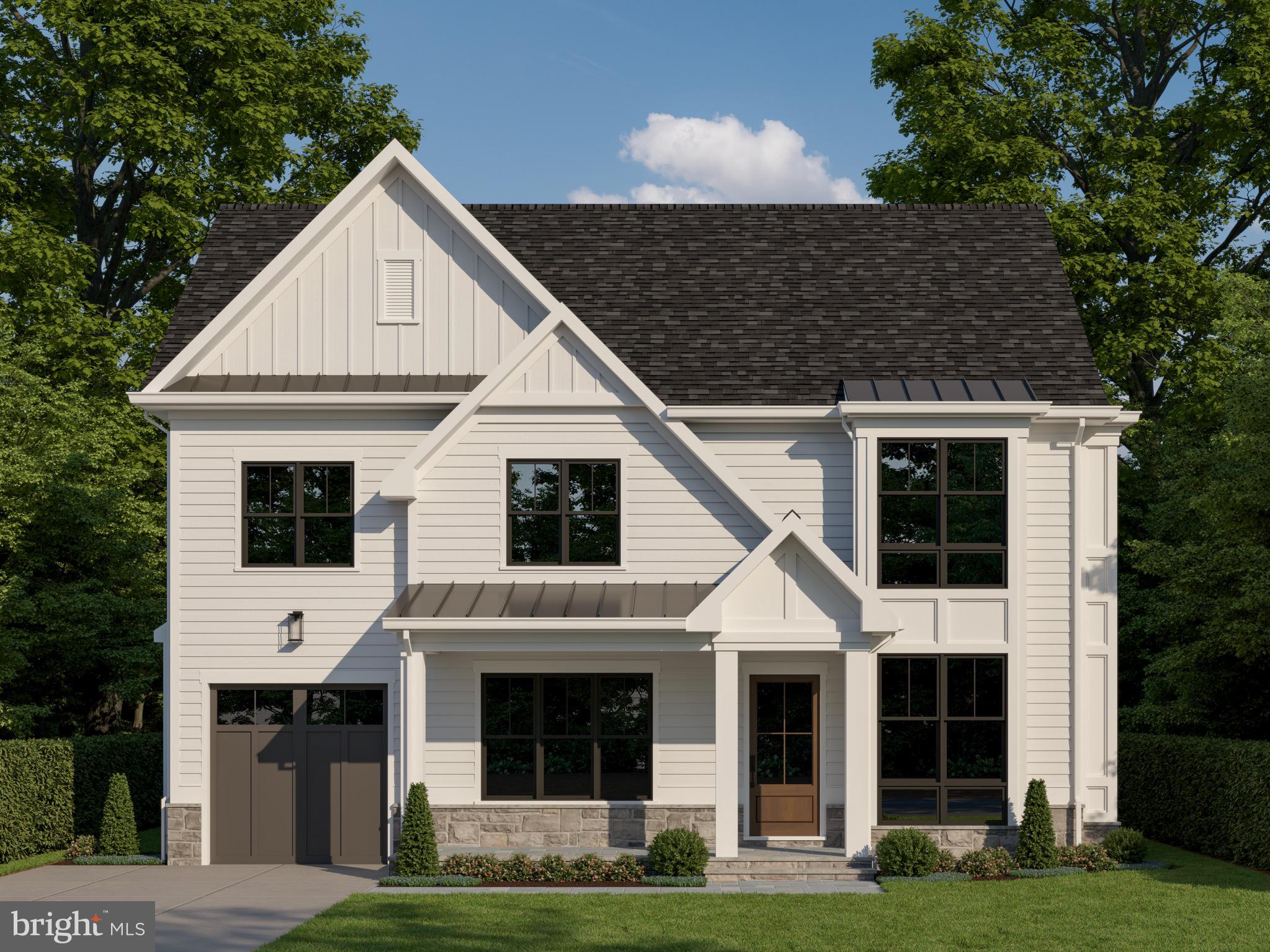 a view of a house with garden