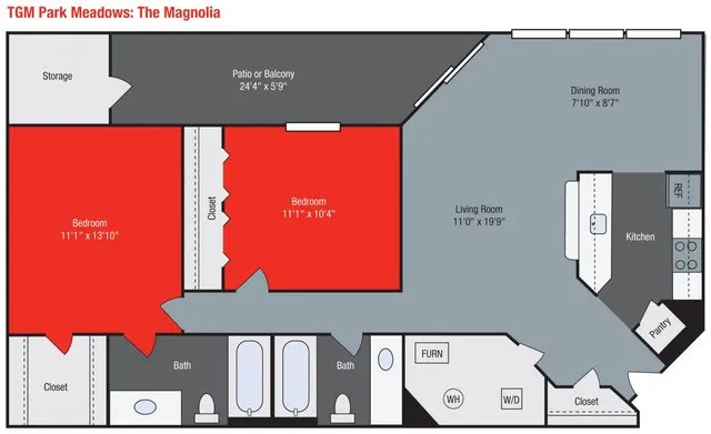 $2,431 | 1630 Buttonwood Circle, Unit 3224, Schaumburg, IL 60173