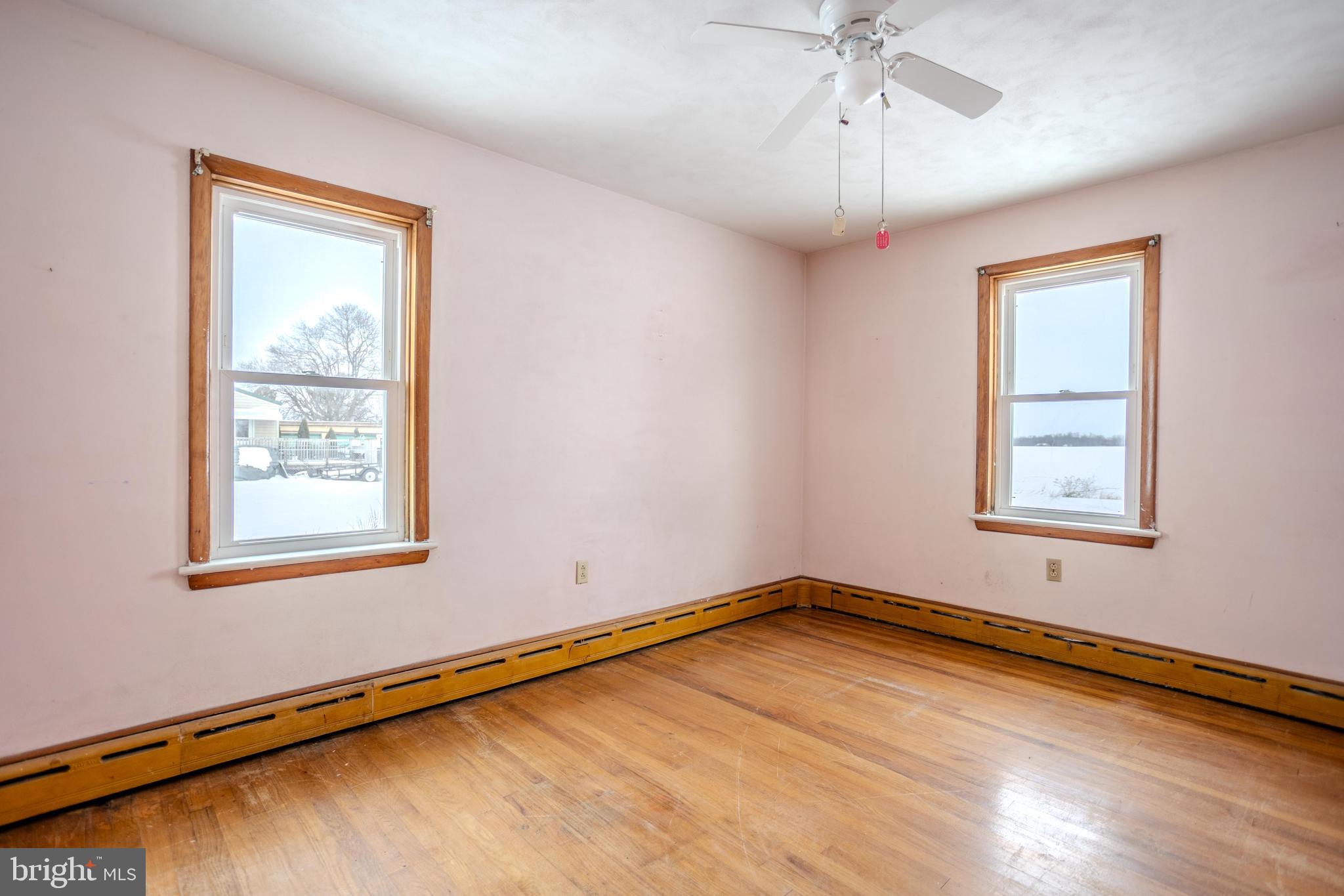 241 Wagner Road Chambersburg, PA 17202 - Photo 21 of 37 a view of a room with a window and wooden floor