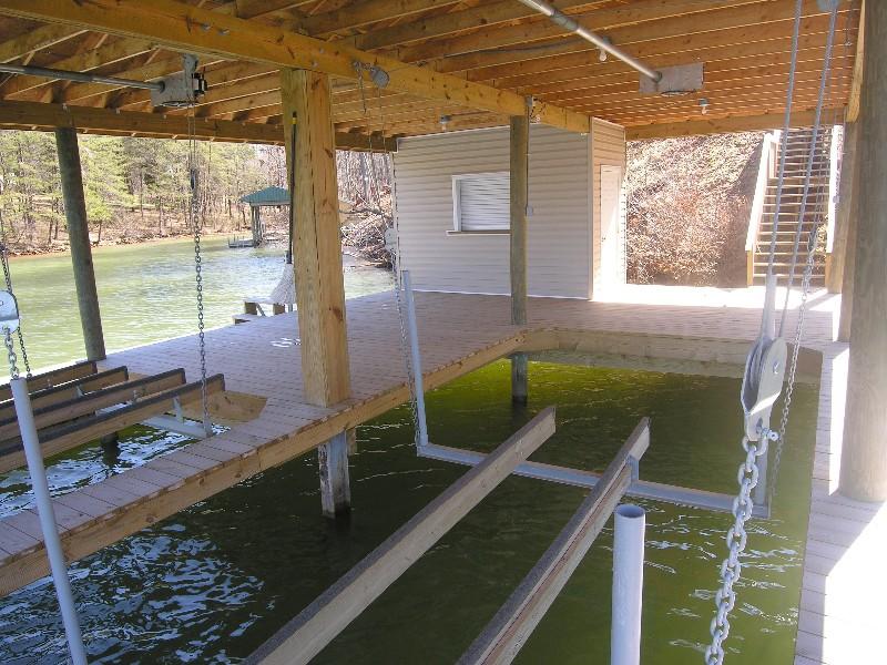 120 Mockingbird Hill Road Moneta, VA 24121 - Photo 3 of 7 Dock w/boat lift