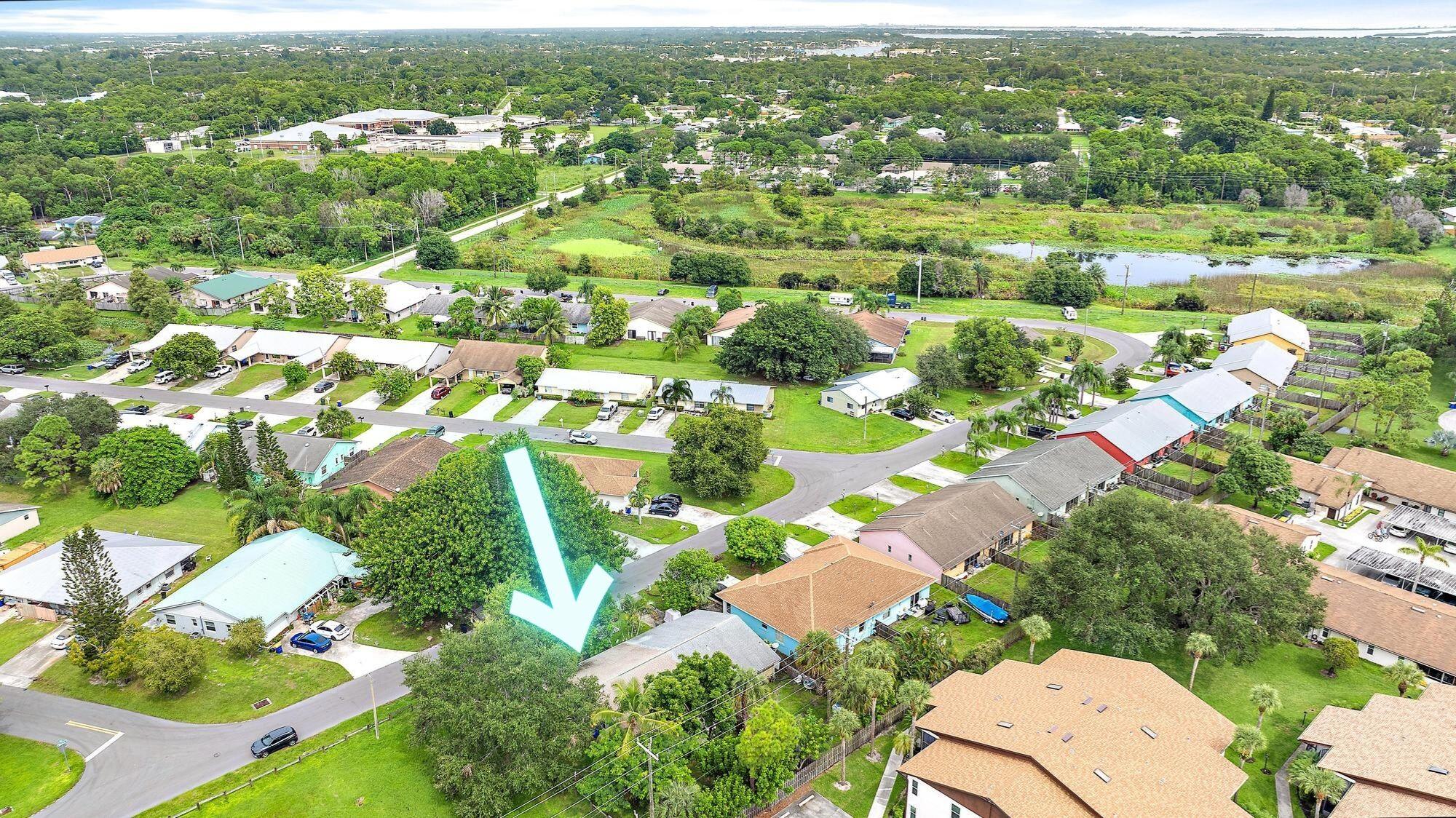 4628 Southeast Salvatori Road Stuart, FL 34997 - Photo 21 of 30 Aerial