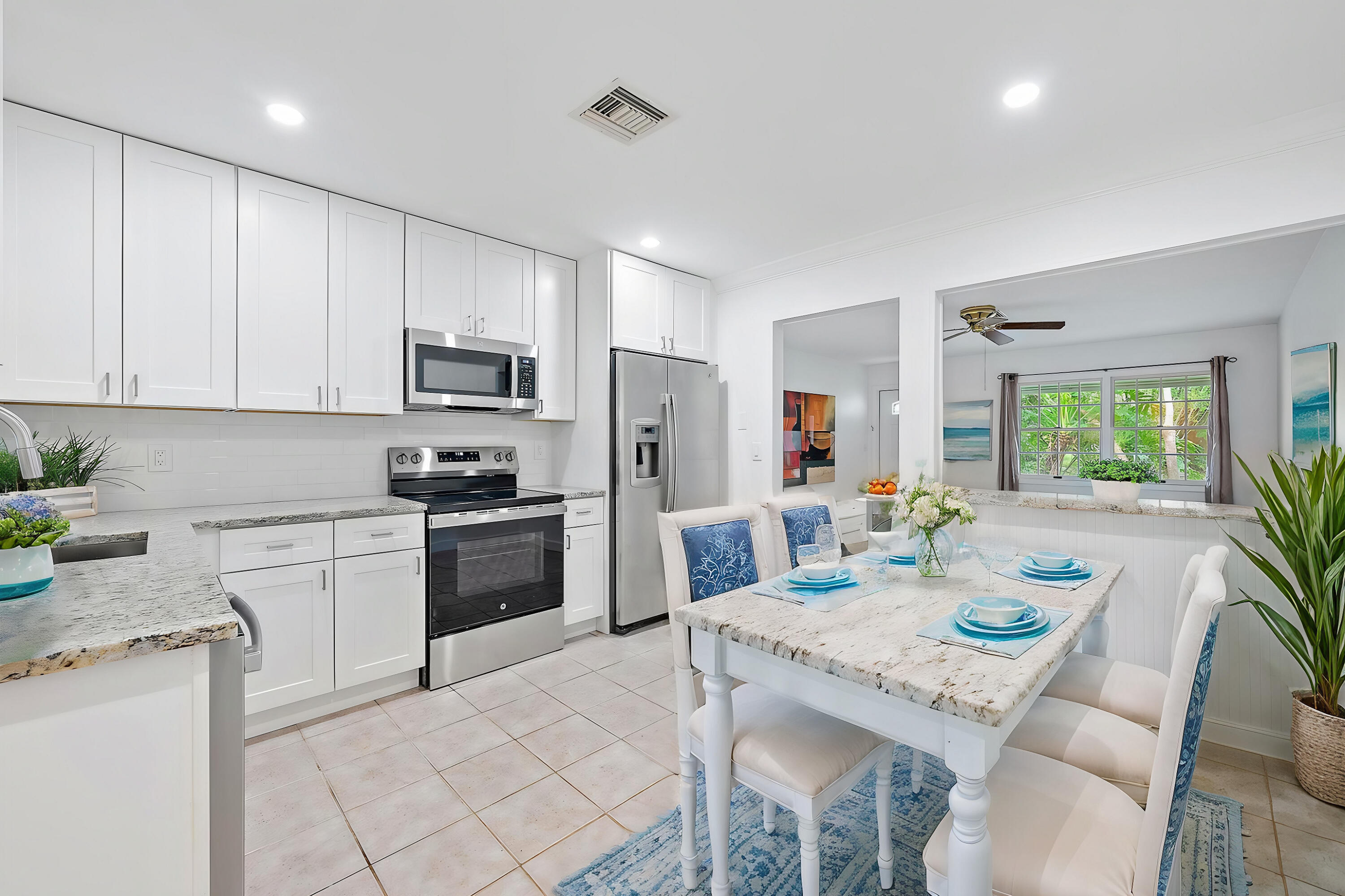4628 Southeast Salvatori Road Stuart, FL 34997 - Photo 5 of 30 Staged Kitchen