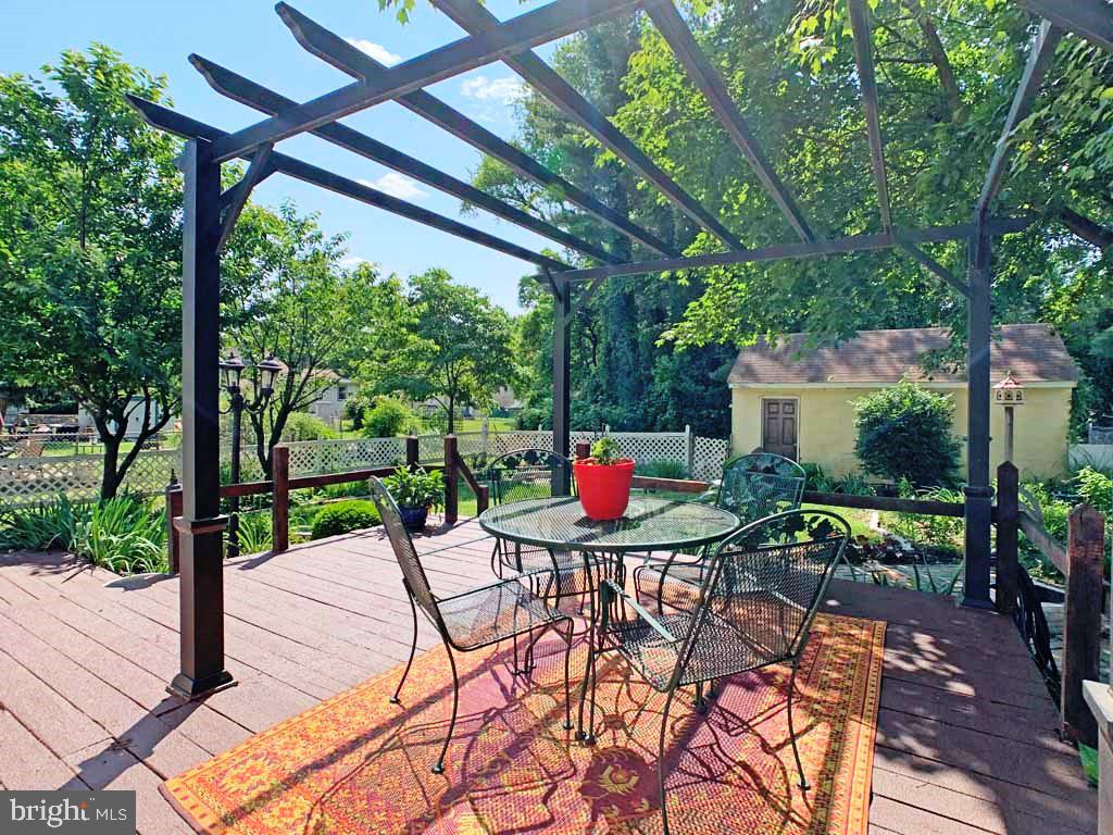 421 Woodland Avenue Morrisville, PA 19067 - Photo 21 of 30 Deck Pergola