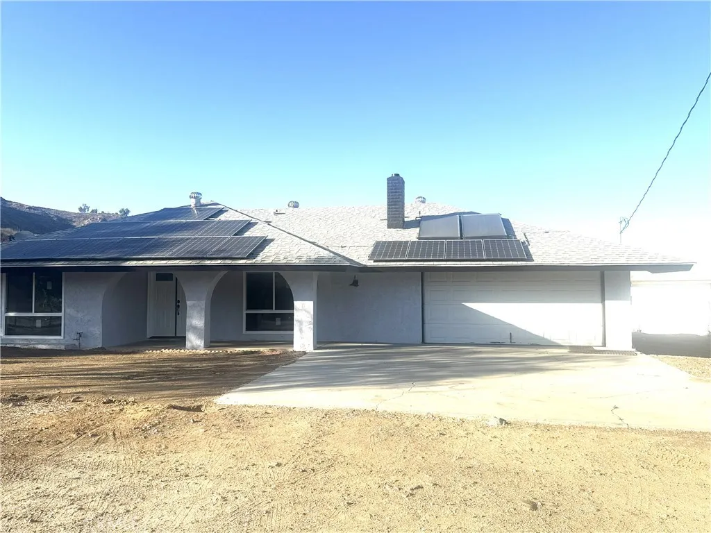 a view of a house with a outdoor space