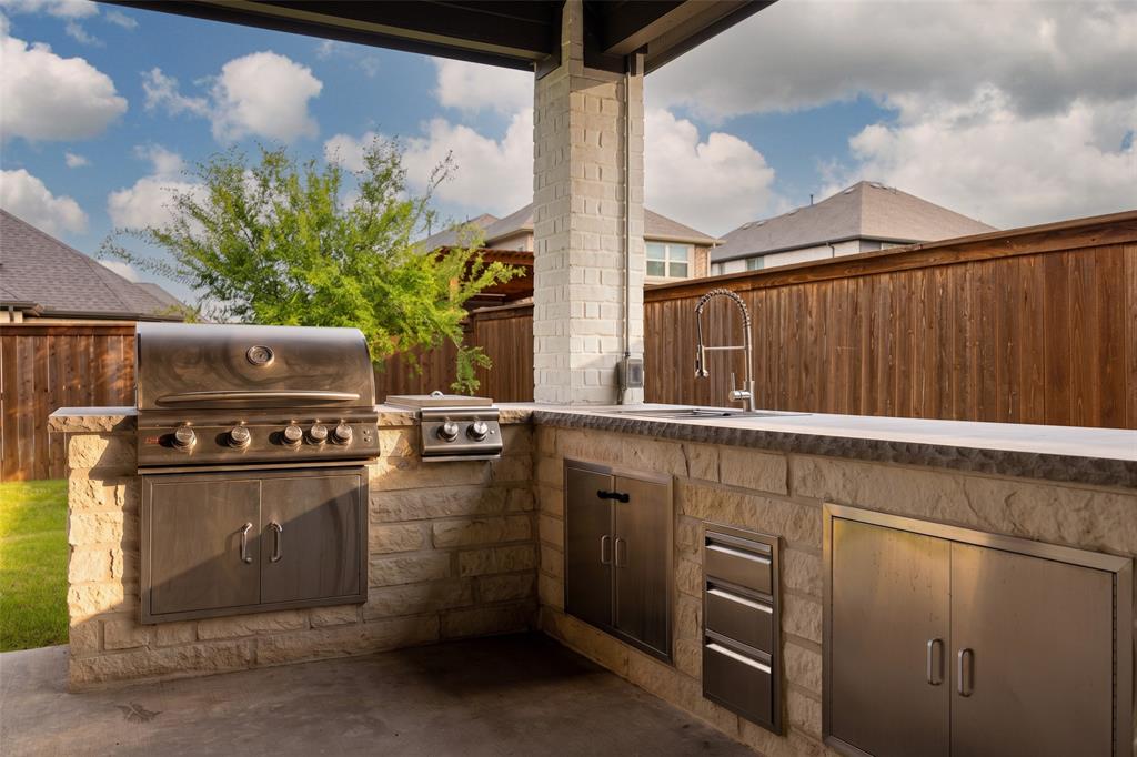 1544 Devotion Row Wylie, TX 75098 - Photo 31 of 34 built in kitchen