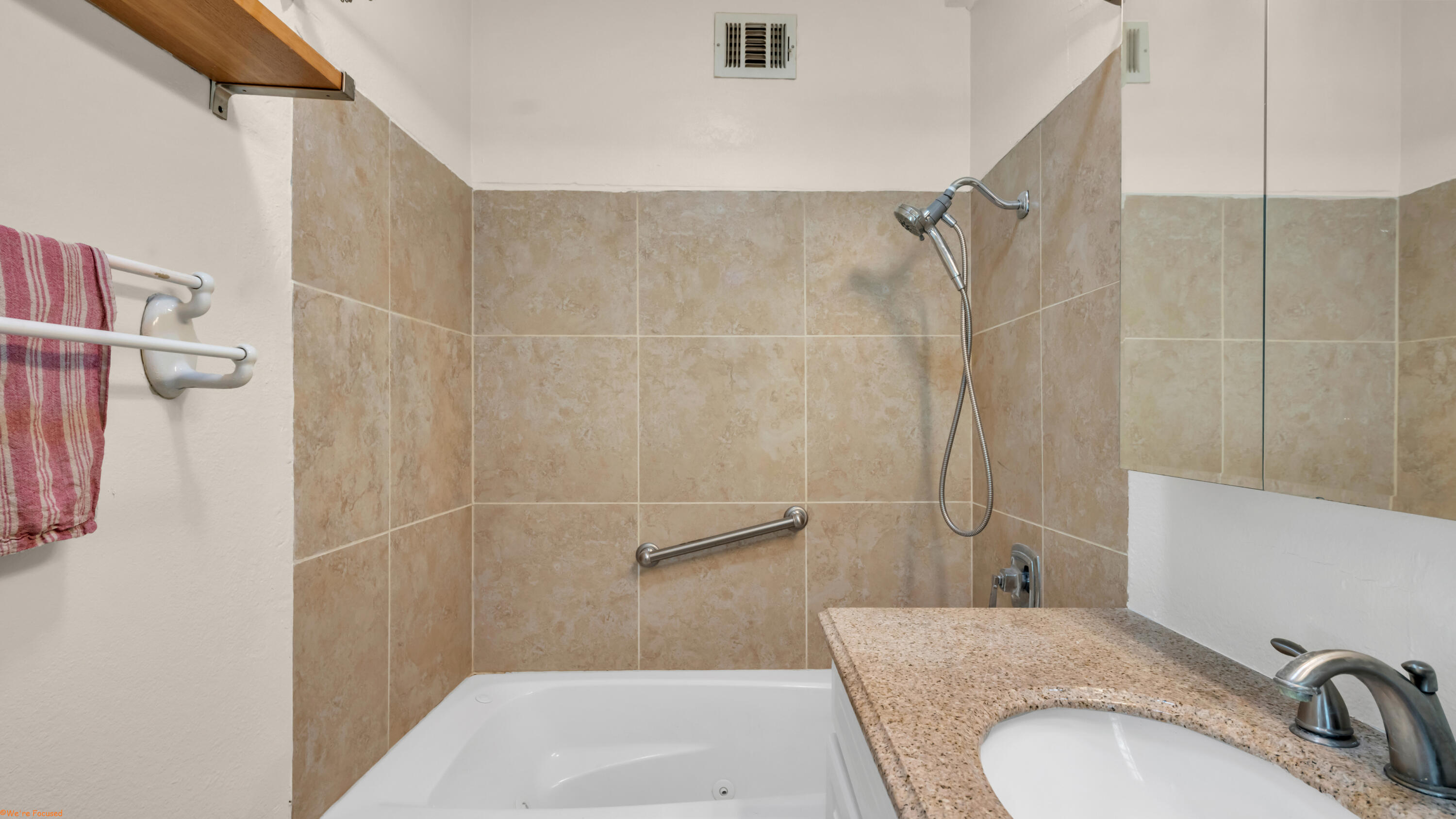 2272 North Starr Road Palm Springs, CA 92262 - Photo 20 of 38 a bathroom with a sink and shower
