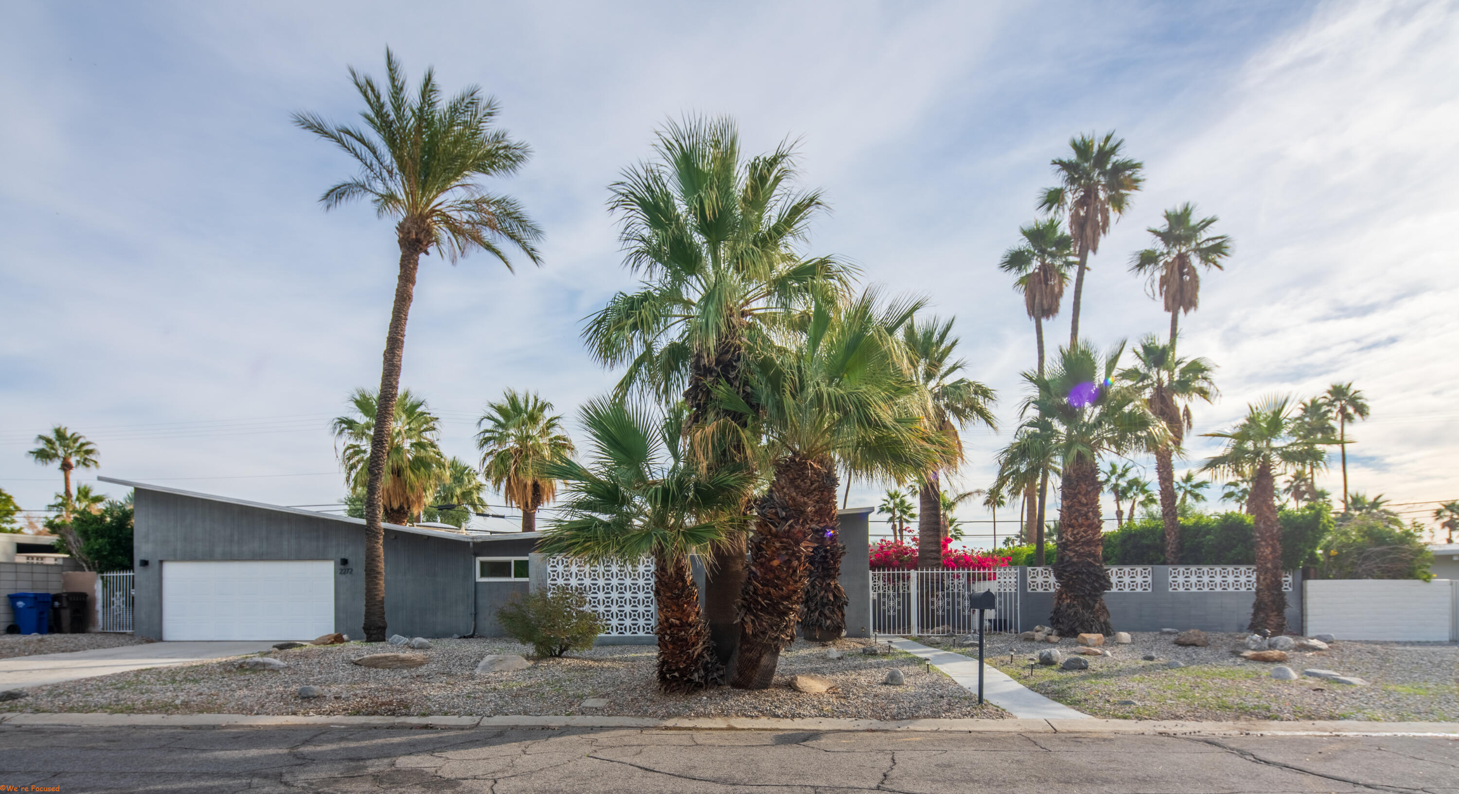 2272 North Starr Road Palm Springs, CA 92262 - Photo 27 of 38 a palm tree sitting in front of a house with a yard