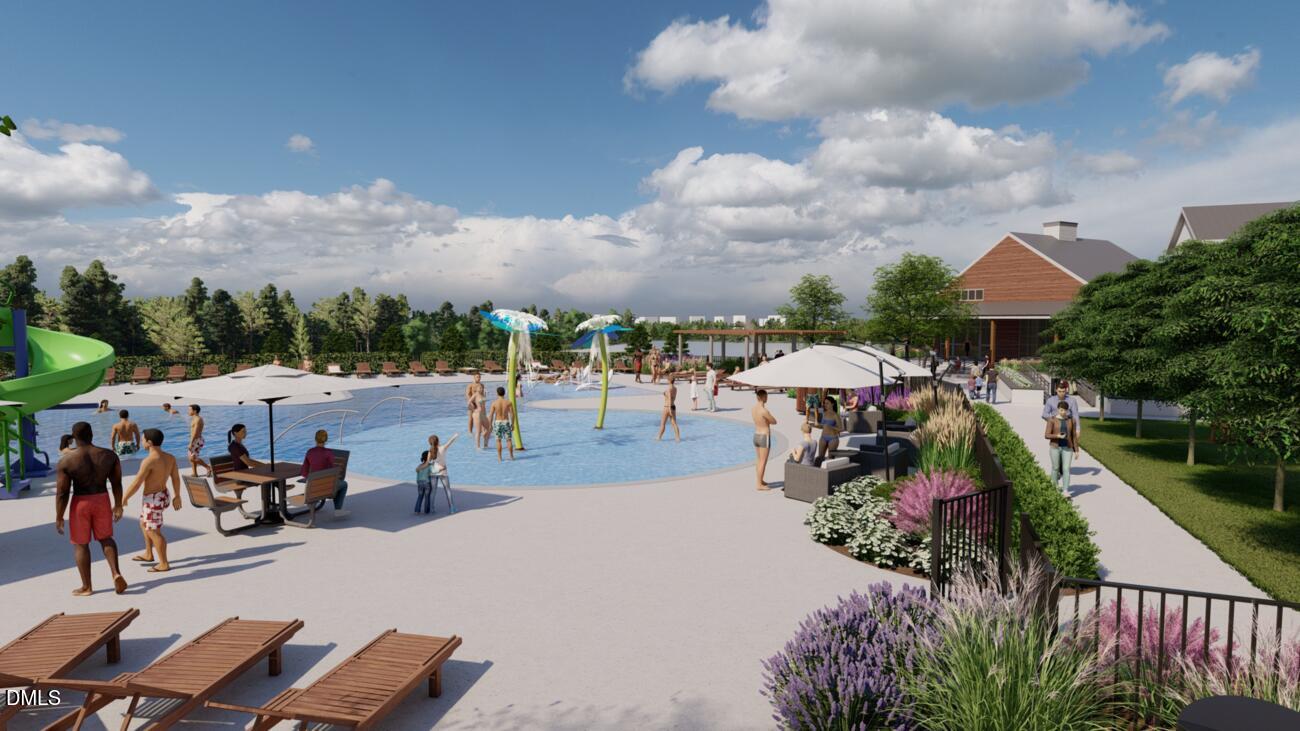 1336 Solace Way Rolesville, NC 27571 - Photo 5 of 28 a view of a basket ball ground