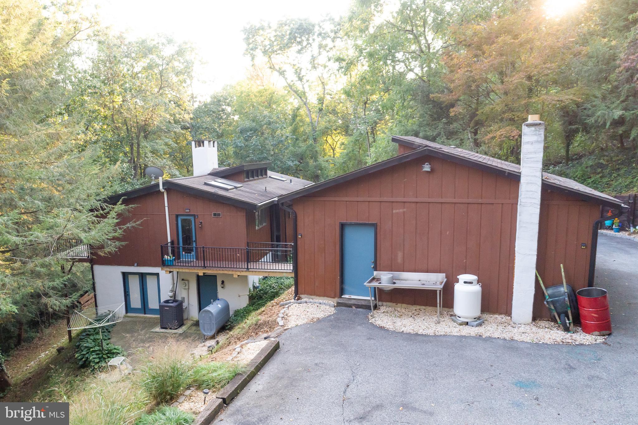 257 Brick Mill Road Christiana, PA 17509 - Photo 3 of 95 Back of garage east of house