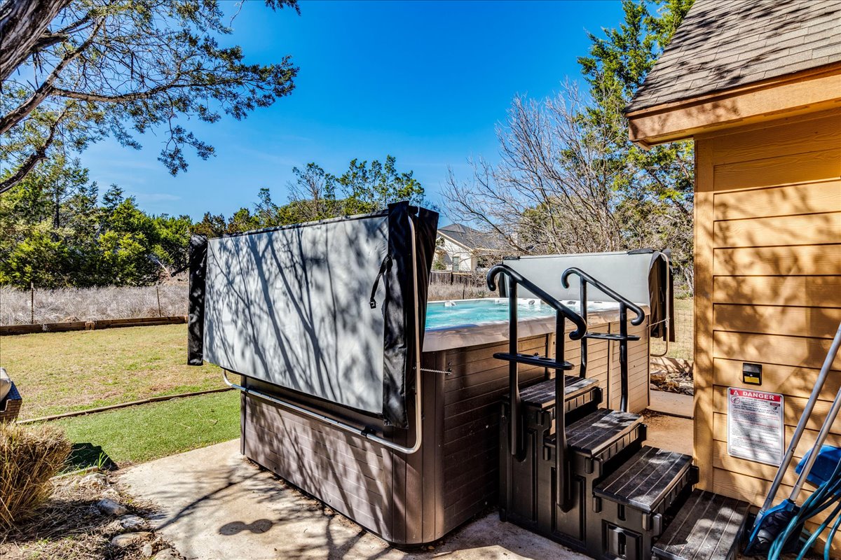 11 Rhapsody Lane Wimberley, TX 78676 - Photo 26 of 35 a view of stairs and a patio