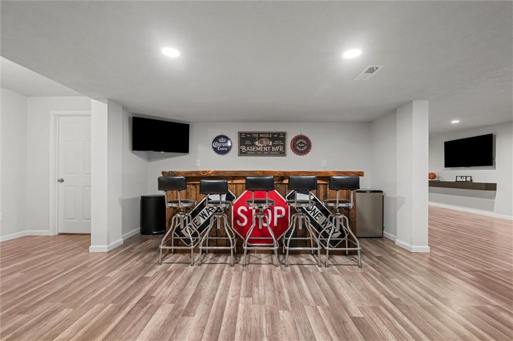 101 Dominic Drive Butler, PA 16001 - Photo 22 of 33 basement bar (bar & stools not included, but may be negotiated)