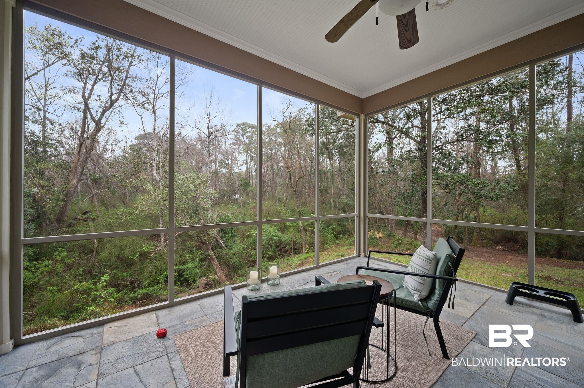 7850 Yorkhaven Road Mobile, AL 36695 - Photo 42 of 57 Sunroom / solarium with a ceiling fan