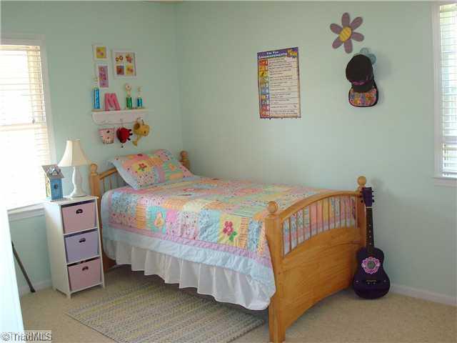 3322 Rockingham Road High Point, NC 27265 - Photo 10 of 13 2nd Bedroom. 2nd bedroom is decorated for a little girl. Double closet & 2 windows.