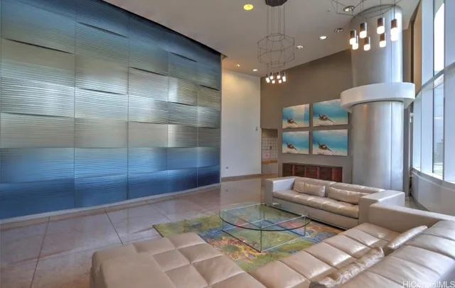 a view of a building with a street