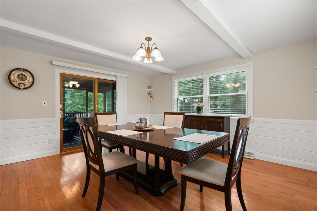 9 Laurel Lane Bellingham, MA 02019 - Photo 16 of 30 a view of a dining room with furniture window and wooden floor
