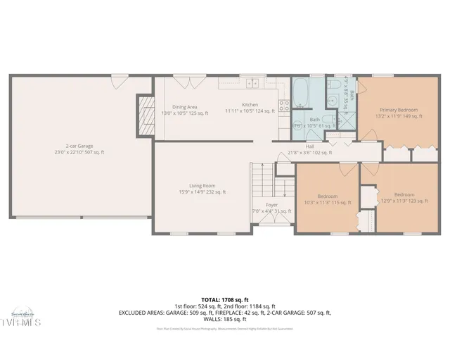 $340,000 | 485 Old Hickory Circle, Mount Carmel, TN 37645