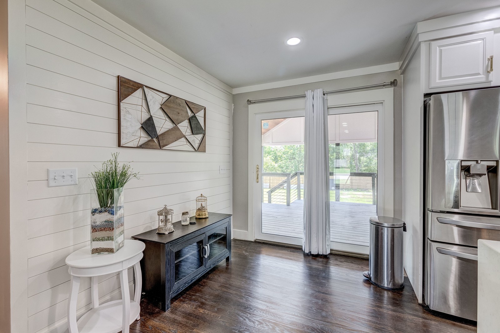490 Rural Hill Road Nashville, TN 37217 - Photo 18 of 36 a spacious bathroom with a granite countertop sink a toilet a window and wooden floor