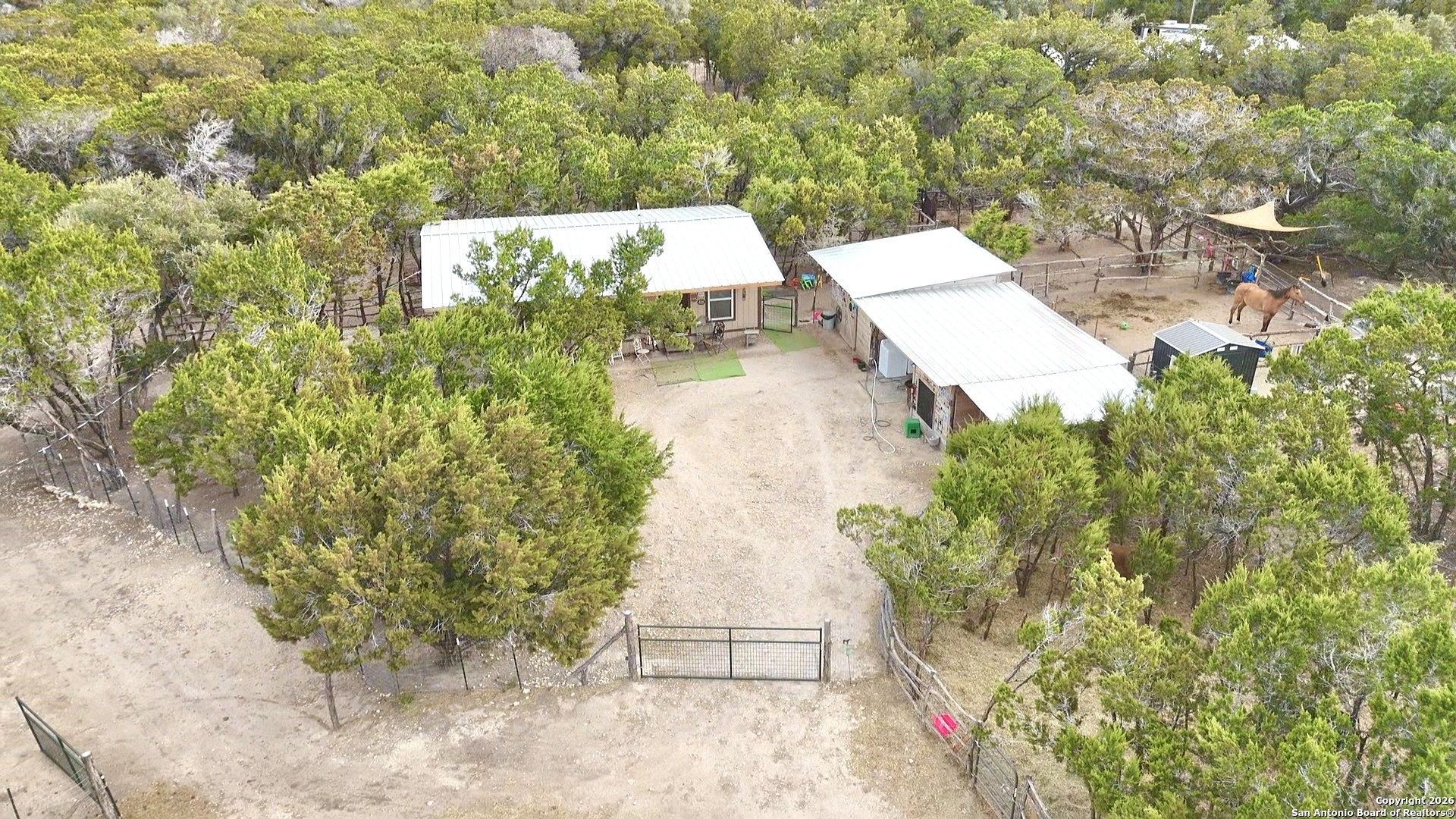946 Frontier Lane Bandera, TX 78003 - Photo 28 of 48 a view of outdoor space and yard