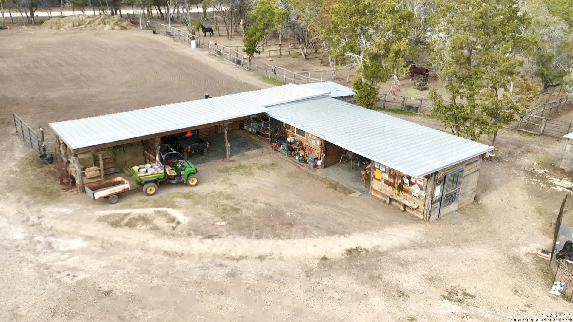 946 Frontier Lane Bandera, TX 78003 - Photo 42 of 49 a view of an outdoor space and porch