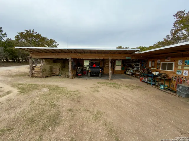 a view of balcony with wooden floor