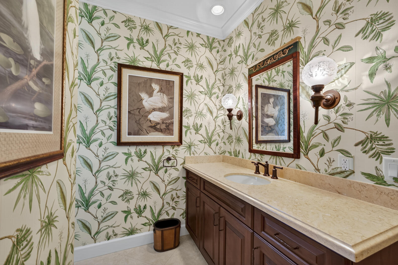 625 Riomar Drive Vero Beach, FL 32963 - Photo 14 of 54 a bathroom with a sink and a mirror