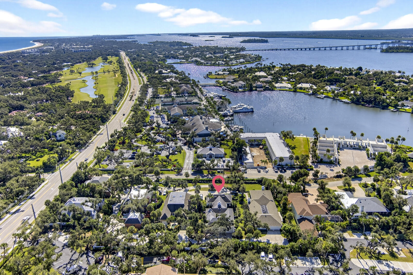 625 Riomar Drive Vero Beach, FL 32963 - Photo 4 of 54 an aerial view of multiple house