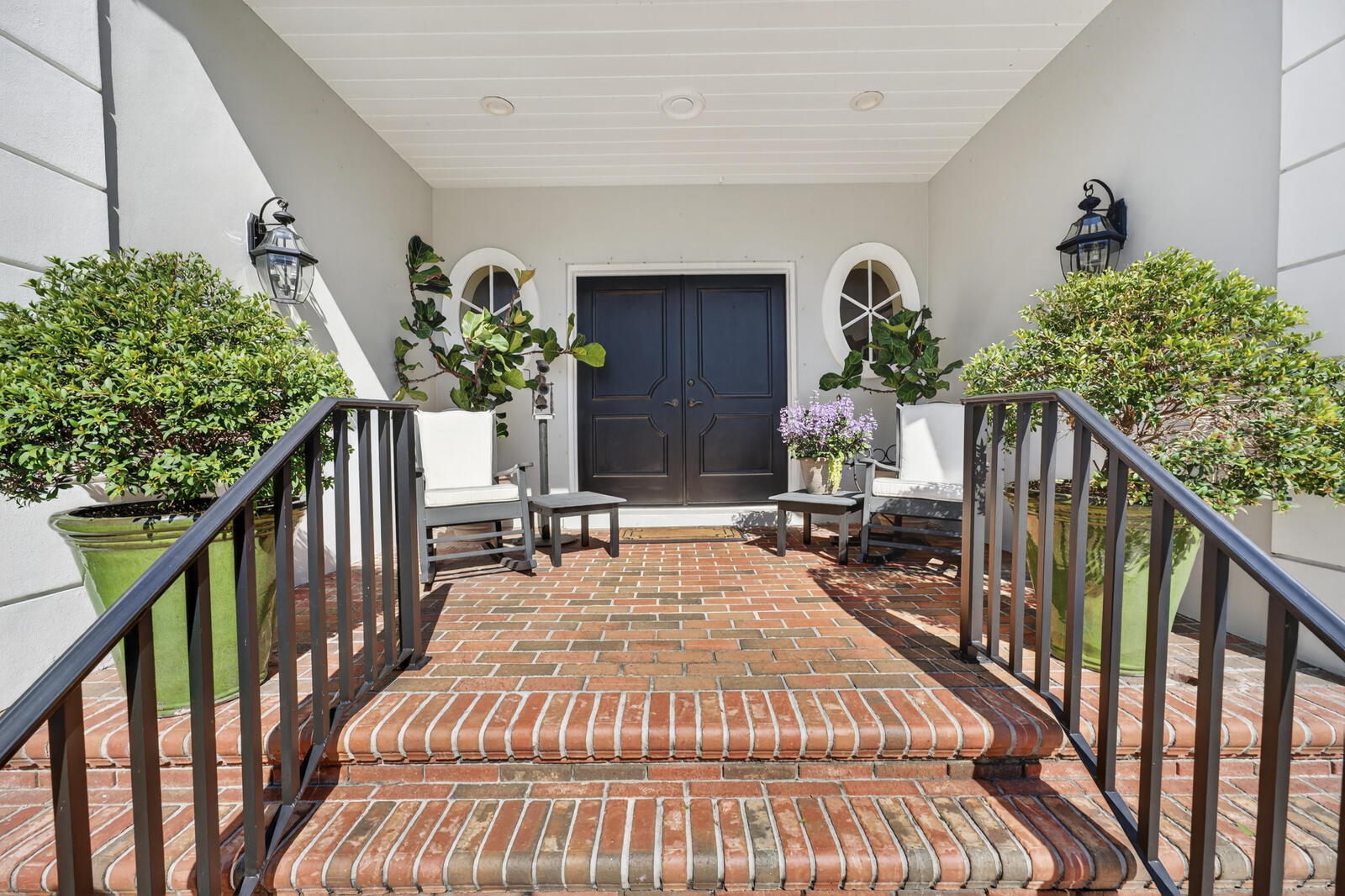 625 Riomar Drive Vero Beach, FL 32963 - Photo 5 of 54 a balcony with furniture and flowers