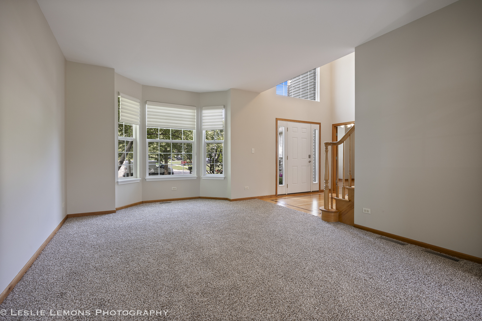 13141 Cinnamon Circle Plainfield, IL 60585 - Photo 9 of 35 an empty room with windows and closet