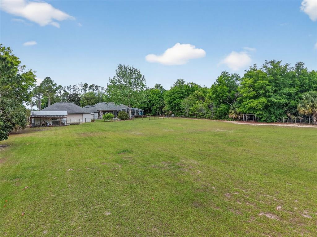 19703 Twin Ponds Road Umatilla, FL 32784 - Photo 57 of 62 a view of a lake with houses in the background