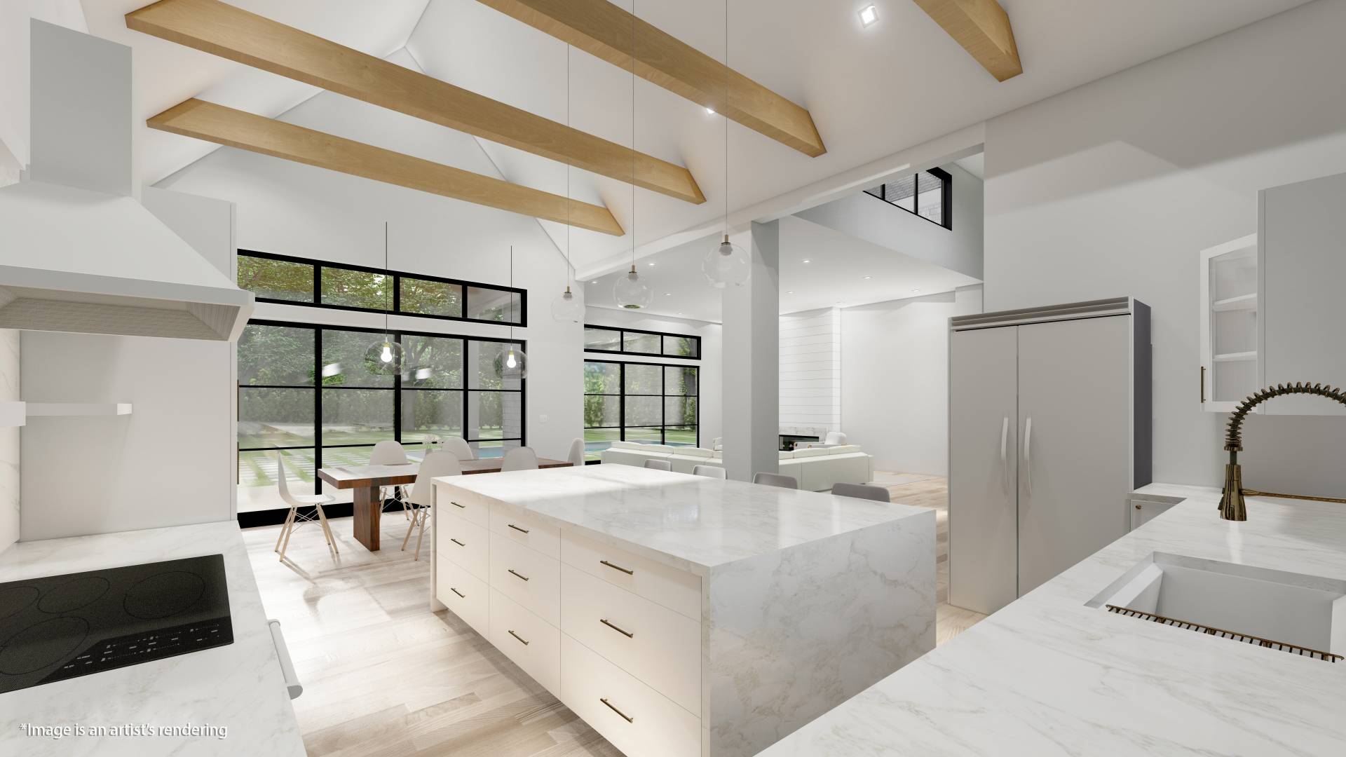 14 Rutland Road East Hampton, NY 11937 - Photo 5 of 12 a large white bed in a hotel room