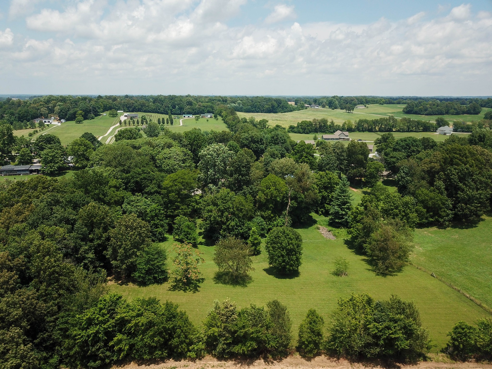 4956 Minnis Road Springfield, TN 37172 - Photo 11 of 32 an aerial view of a houses with yard