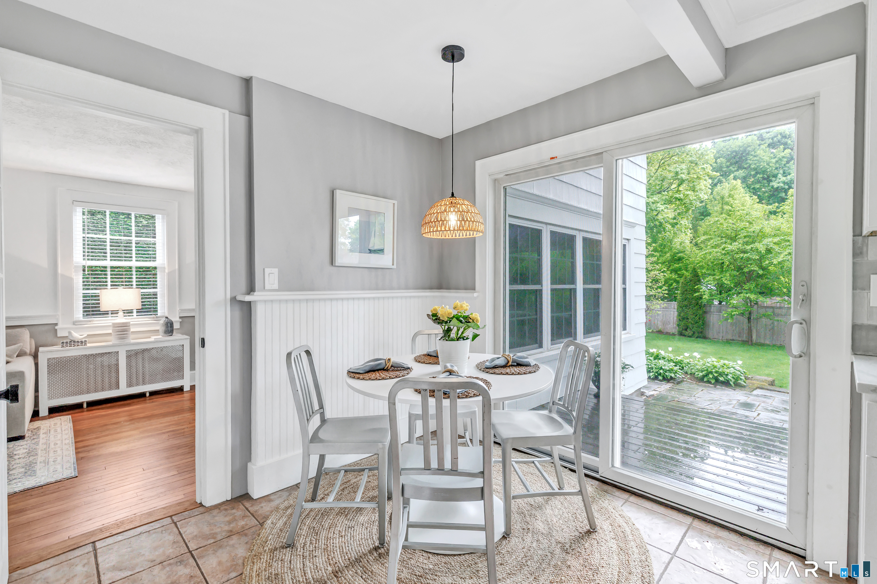 464 Round Hill Road Fairfield, CT 06824 - Photo 17 of 40 Enjoy morning coffee on the outdoor patio.