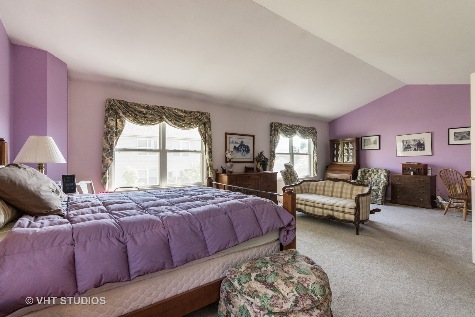 3132 Raphael Court St. Charles, IL 60175 - Photo 7 of 14 a bedroom with a bed couch and window