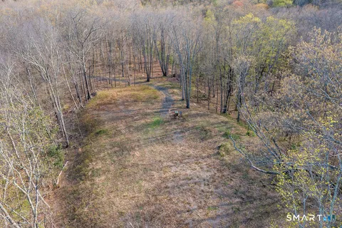 a view of a dry yard
