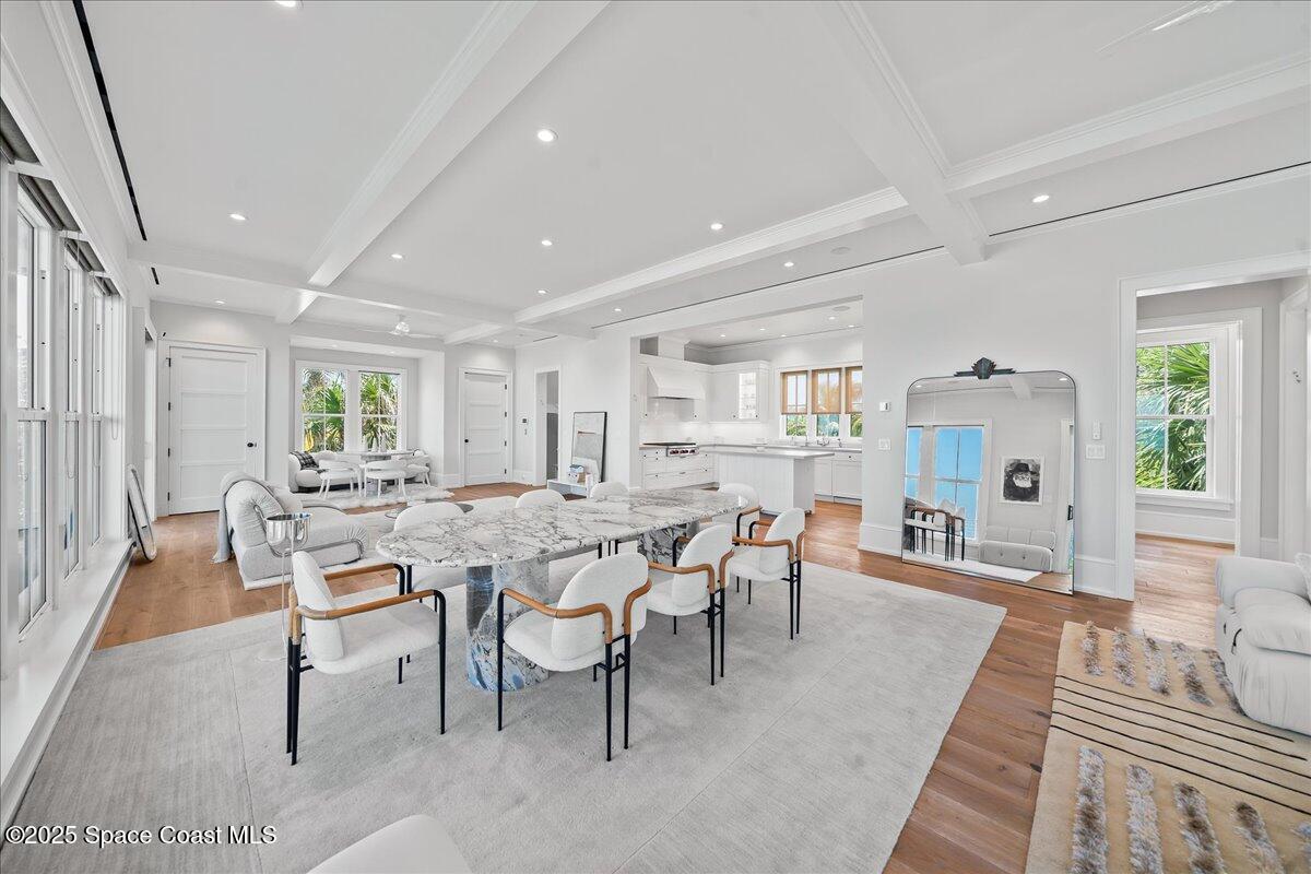 5525 Jimmy Buffett Mem Highway Melbourne Beach, FL 32951 - Photo 15 of 56 a view of a dining room with furniture