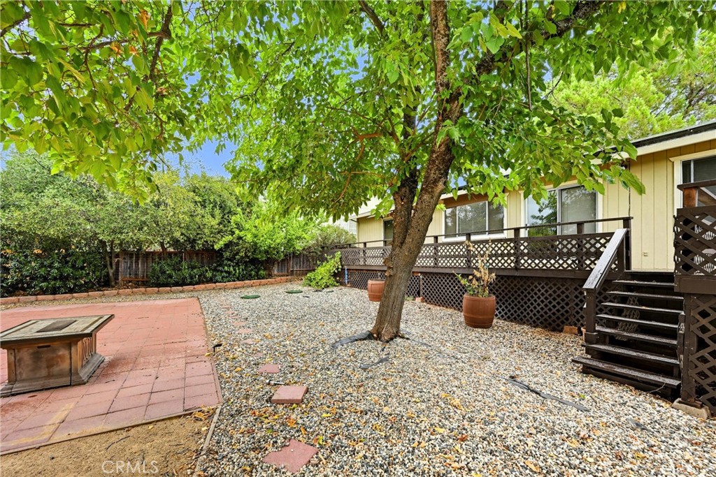 16927 Greenridge Road Hidden Valley Lake, CA 95467 - Photo 21 of 25 a view of a backyard with sitting area