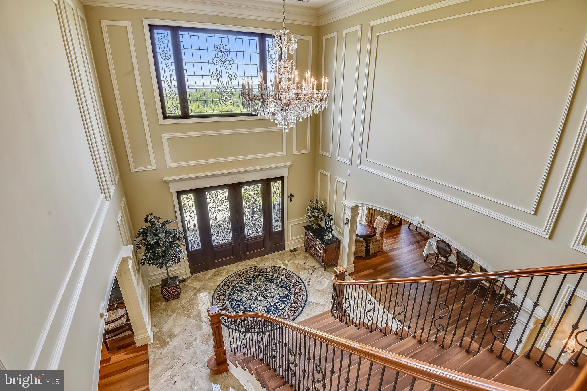 14416 Loyalty Road Leesburg, VA 20176 - Photo 28 of 61 Elegant (and automated) crystal chandelier