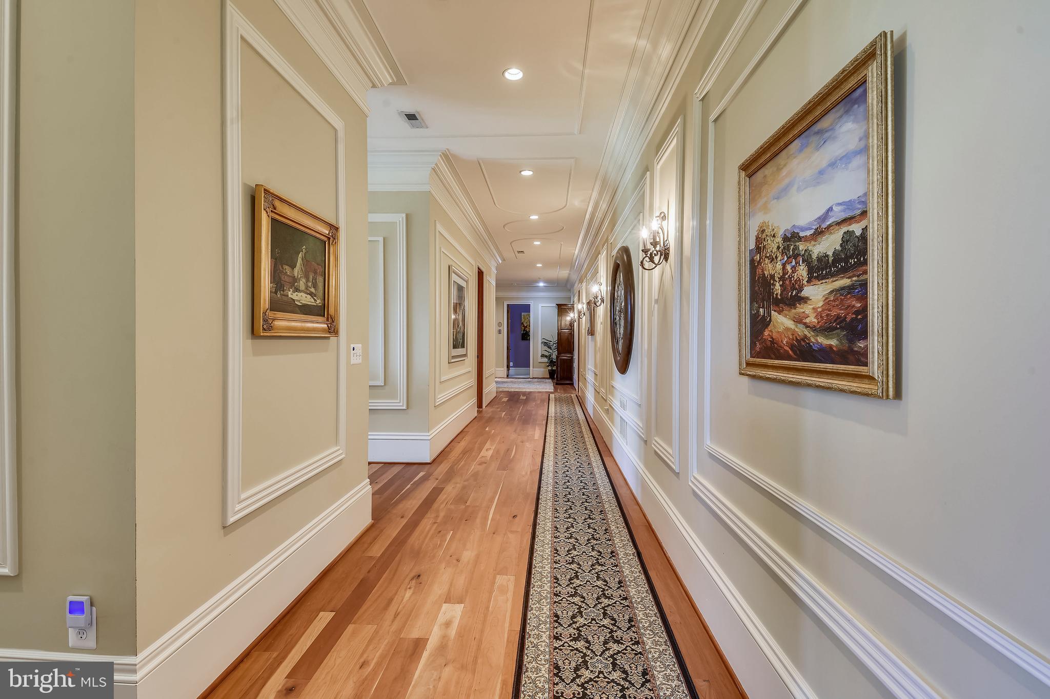 14416 Loyalty Road Leesburg, VA 20176 - Photo 37 of 61 Second floor hall w/detailed mill work