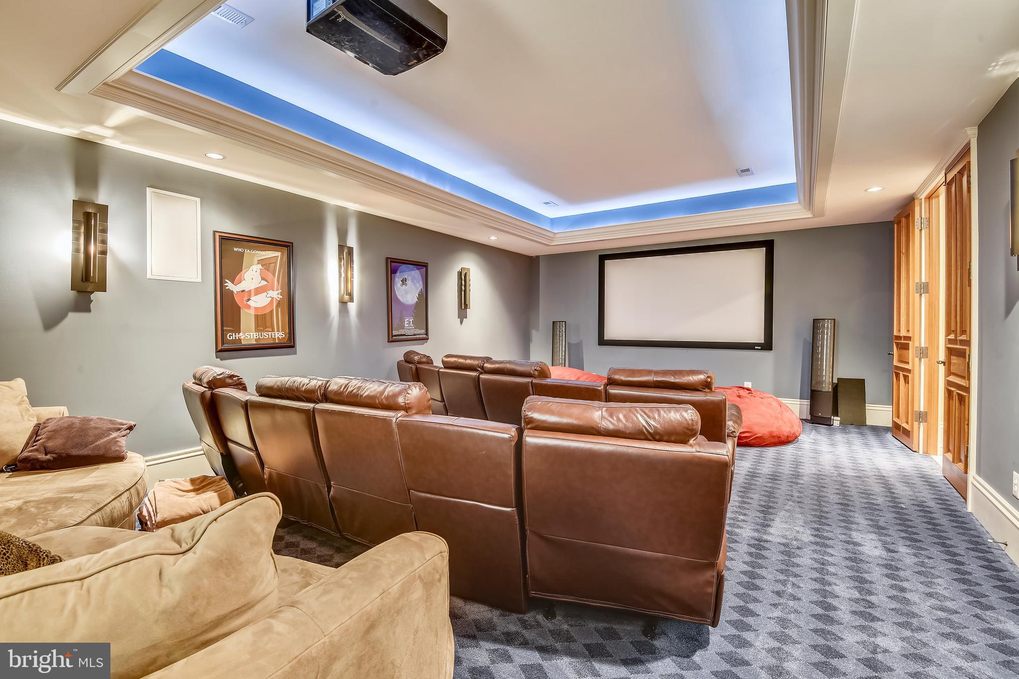 14416 Loyalty Road Leesburg, VA 20176 - Photo 43 of 61 Home theatre for private move nights